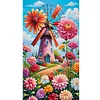 uk.everydayedeals (Limited Stock)Diamond Painting - Full Round - Flower House(40*70cm)