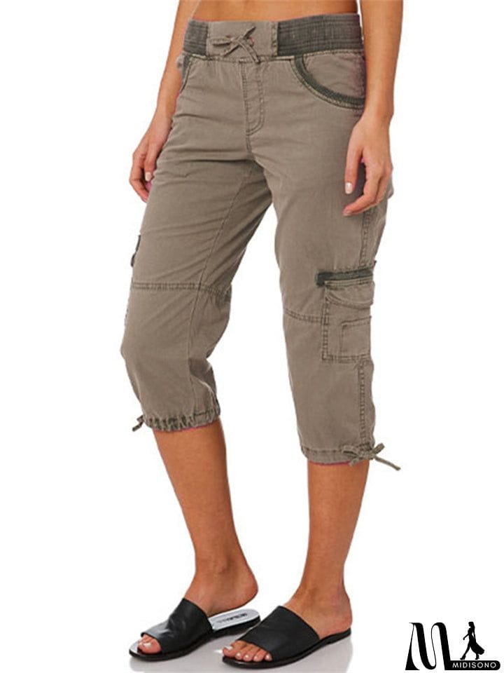 MidiSono - Women's Summer Breathable High Waist Thin Shorts