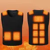 USB Heated Vest Electric Heated Jackets Waistcoat for Men and Women (4XL-8XL)