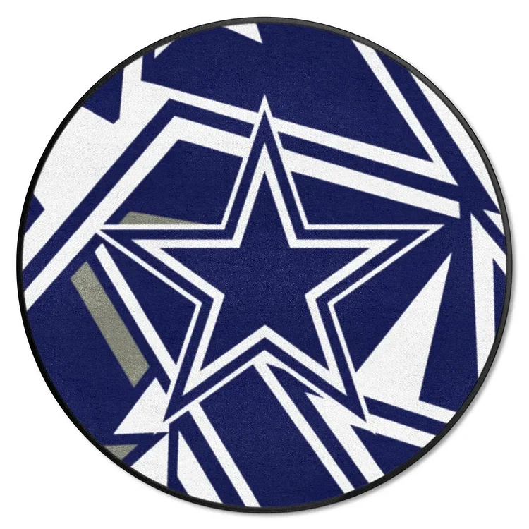 NFL Dallas Cowboys 30*30CM(Canvas) Full Round Drill Diamond Painting gbfke