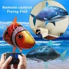 Flying Shark Toy, Remote Control Flying Shark Inflatable Remote Control Inflatable Balloon Toy Shark Clown Fish Children Gift