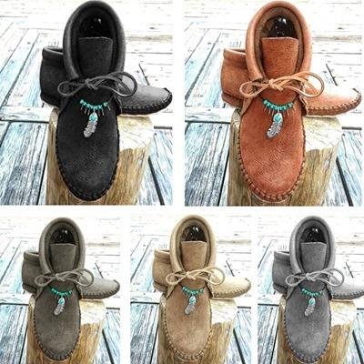 🔥50% OFF TODAY🔥 COWHIDE LEATHER MOCCASINS