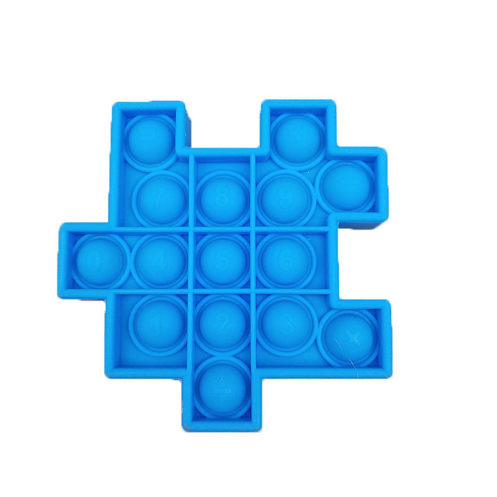 

Block,Blue - Pop It Fidget Toy, 501 Original