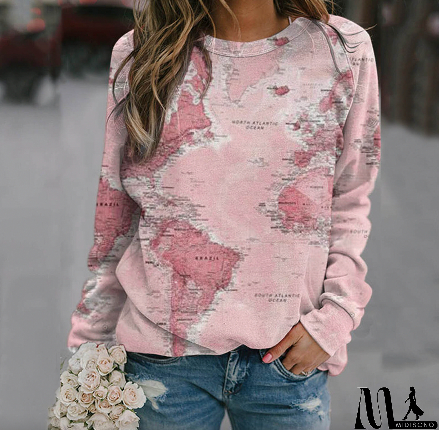 MidiSono - Casual and Stylish winter Pullover