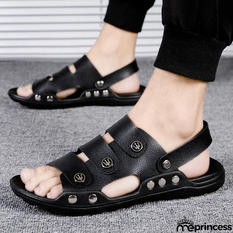 Fashionable Wearable Non-skid Men's Open Toe Sandals