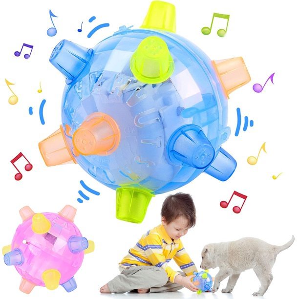 Jumping Activation Ball Dog Toys
