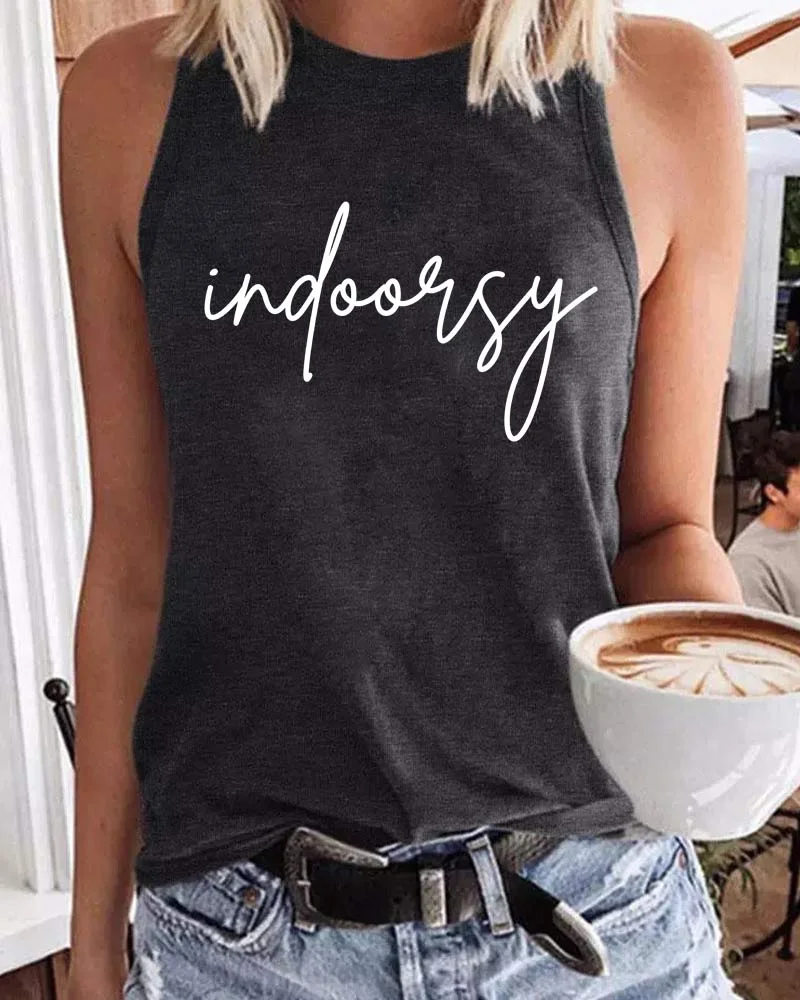 Indoorsy Tank Top