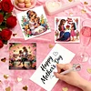 6pcs Diamond Painting Mothers Day Greeting Card with Envelope for Family Friends Holiday Gift Congratulations