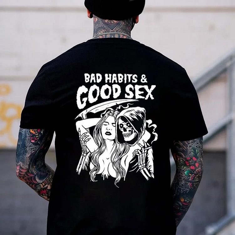 Bad Habits & Good Sex T-shirt