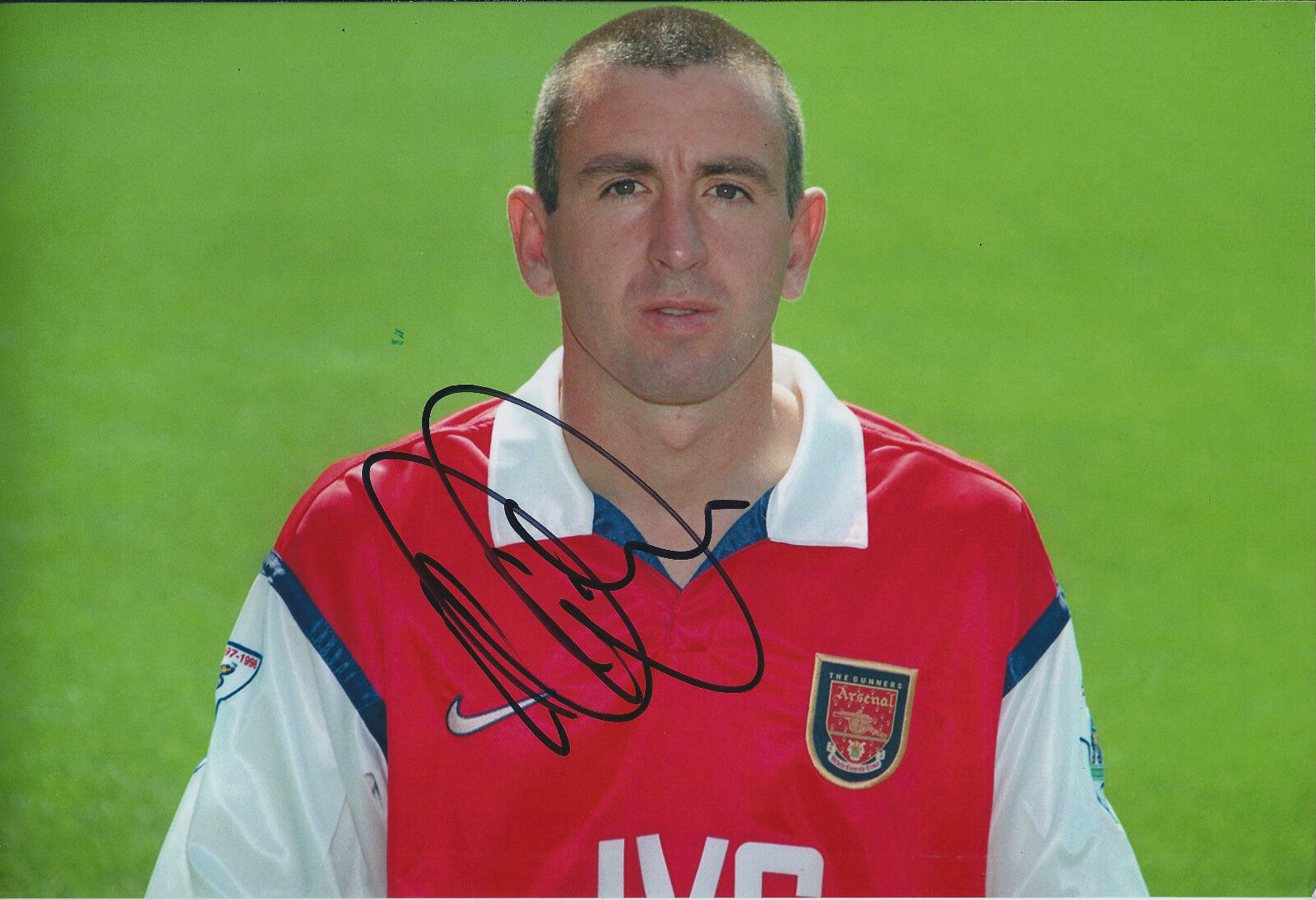 Nigel WINTERBURN Signed Autograph 12x8 Photo Poster painting AFTAL COA ARSENAL Genuine RARE