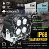 3 Inch LED Pods Work Light Bar White & Yellow 12V-48V Motorcycle Fog Lights 40W