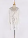 Crochet See-Through Cover-Ups Tops