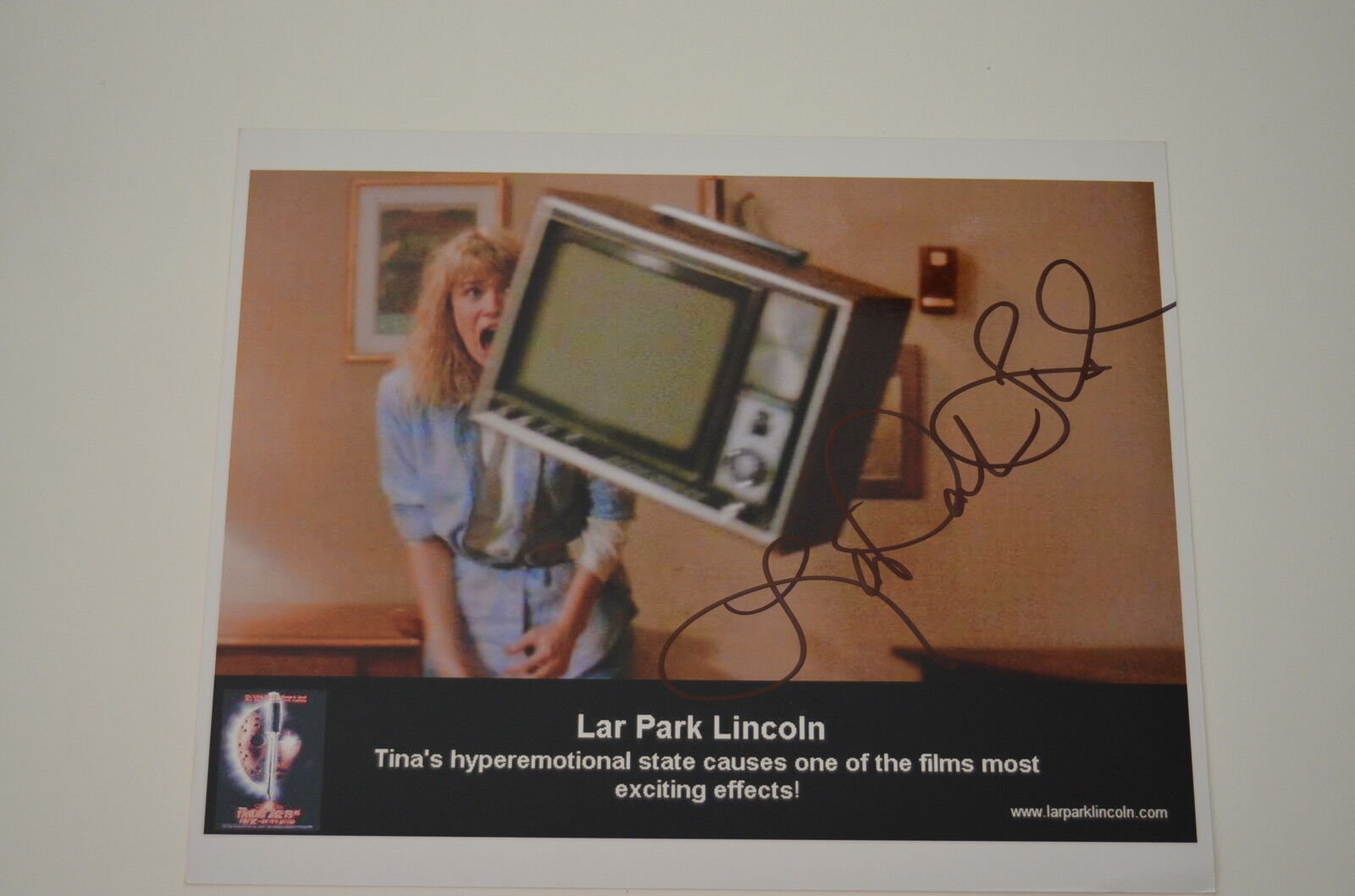 LAR PARK LINCOLN signed autograph In Person 8x10 (20x25 cm) FRIDAY 13th JASON