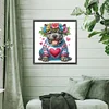 (Multi-Style)Dog-Partial Special Shaped Diamond Painting 30*30CM