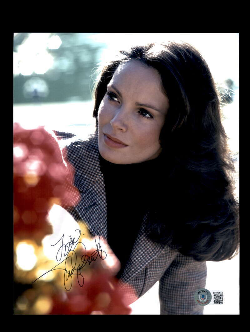 Jaclyn Smith BAS Beckett Cert Signed 8x10 Photo Poster painting Autographed