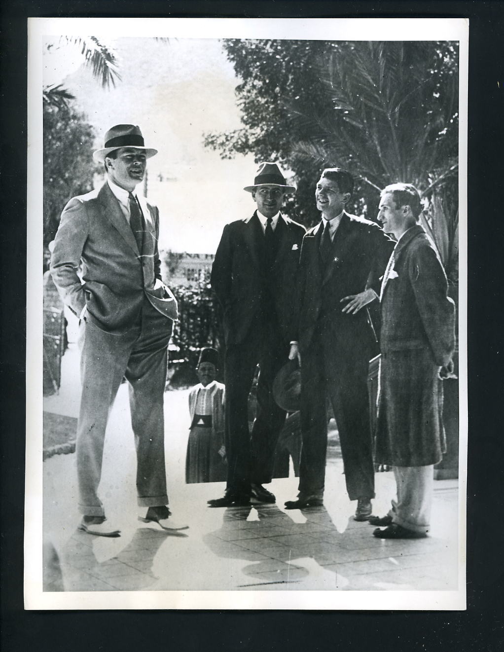 Boxer Gene Tunney Retired Heavyweight Champion in Egypt 1931 Press Photo Poster painting Boxing