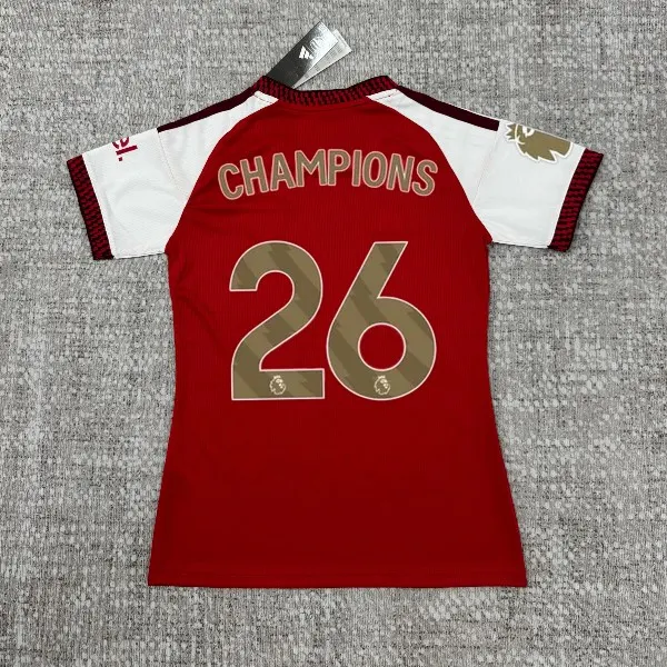 Arsenal 26/27 Championship Home Jersey(Women's)1:1 Thai Quality