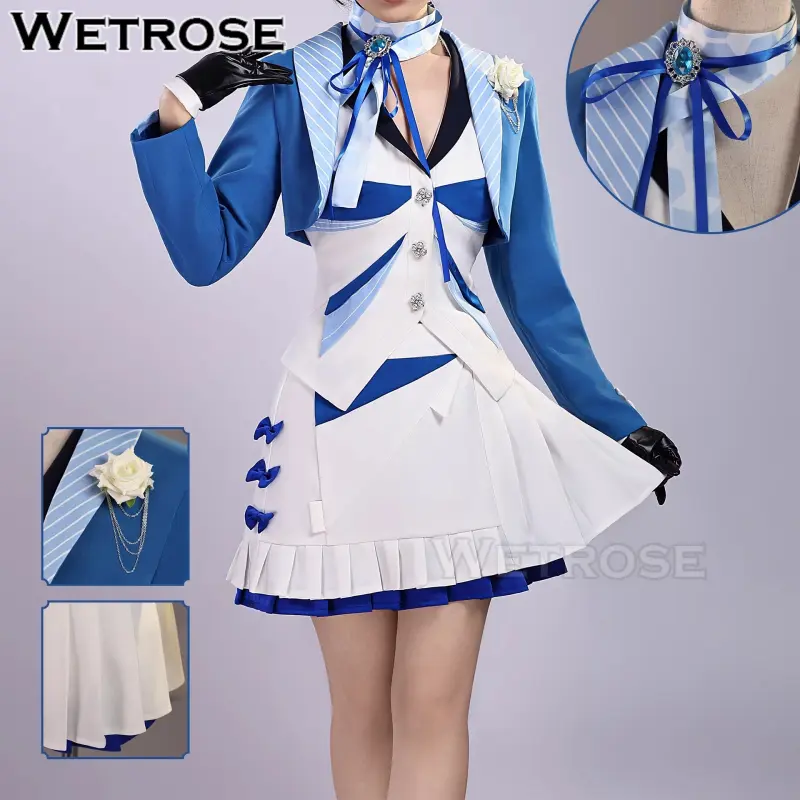 [Wetrose] Pre-Order Wuthering Waves & Lawson Collab Carlotta Game Outfit Cosplay Costume