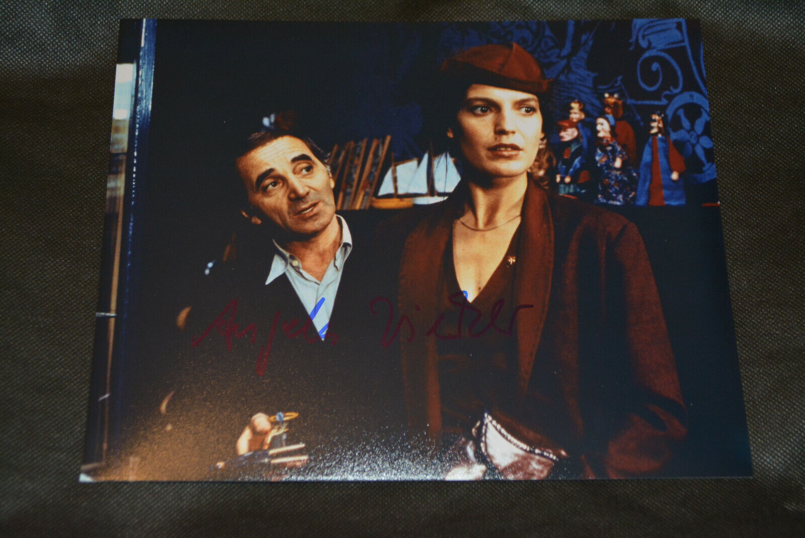 ANGELA WINKLER signed autograph In Person 8x10 (20x25cm) THE THIN DRUM