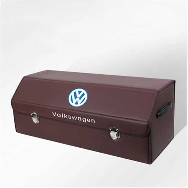 Car Trunk Leather Storage Box