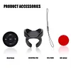 Wireless Bluetooth-compatible Car Steering Wheel Media Remote Control for iOS Android