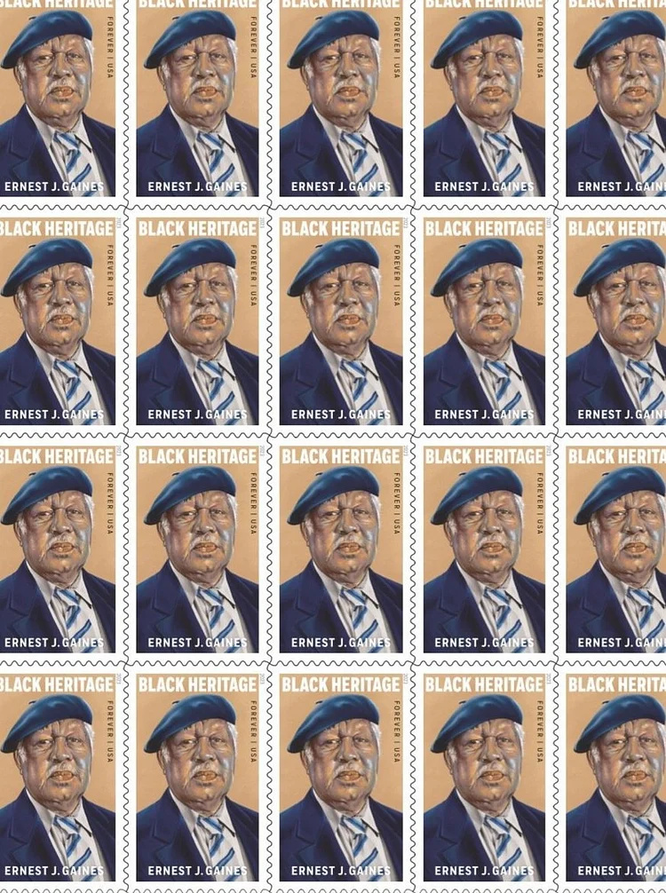 Mint US Ernest J. Gaines Forever Stamps