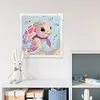 Diamond Painting -DIY Round Drill Sea Turtles with Framed