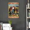 And She Lived Happily Ever After - Vintage Metal Signs - 20*30cm/30*40cm - Western&Farm