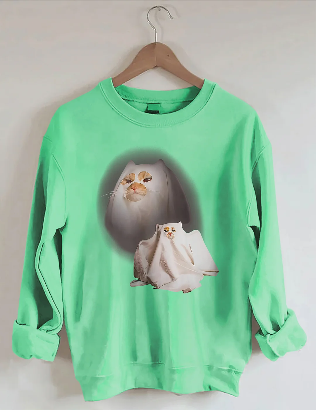 Ghost Kitten Sweatshirt