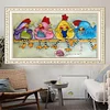 Chicken knitting  | Full Square Diamond Painting Kits
