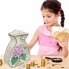 Acryl Blumen Wechselgeldhalter Etui - 5d DIY Handwerk Aufbewahrungsbox