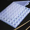 56 Boxes Clear Bead Organizer Box with Compartments Plastic Storage Boxes Set Multifunctional Diamond Painting Storage Containers for Diamonds Seeds Beads Nail Rhinestones