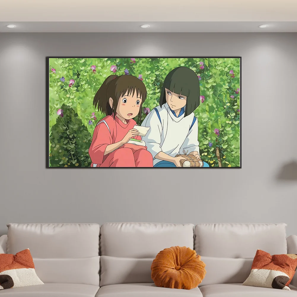 Diamond Painting - Full Round Drill - Spirited Away(Canvas|70*40cm)