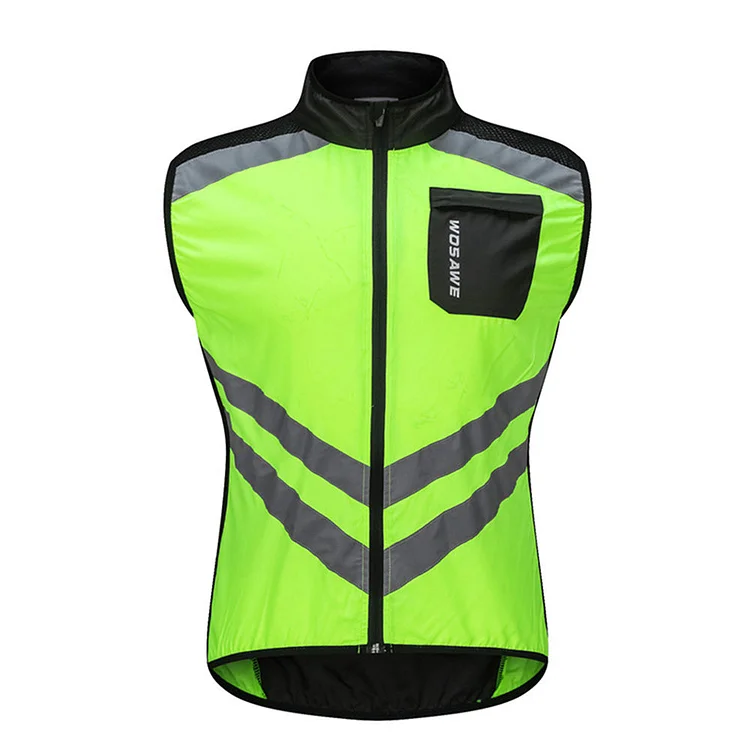 MOTRAX VISILITE BRIGHT TOP HI VIZ 3M REFLECTIVE GILET,RUNNING ,JOGGING ALL  SIZES