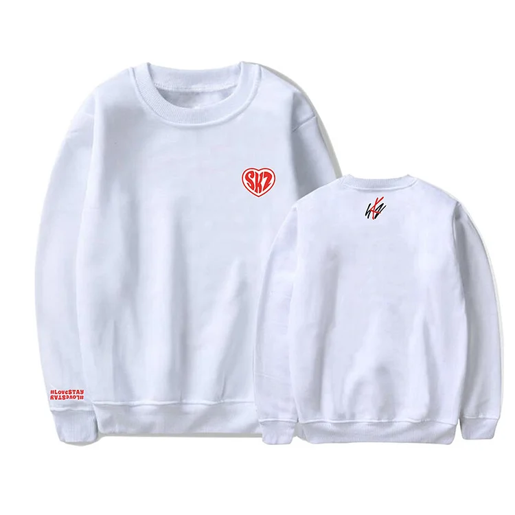 Kpop Stray Kids SKZ STAY Long Sleeve Hoodie 