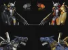 War Greymon & Metal Garurumon - Digimon Resin Statue - Tyrannosaurus Rex Studios