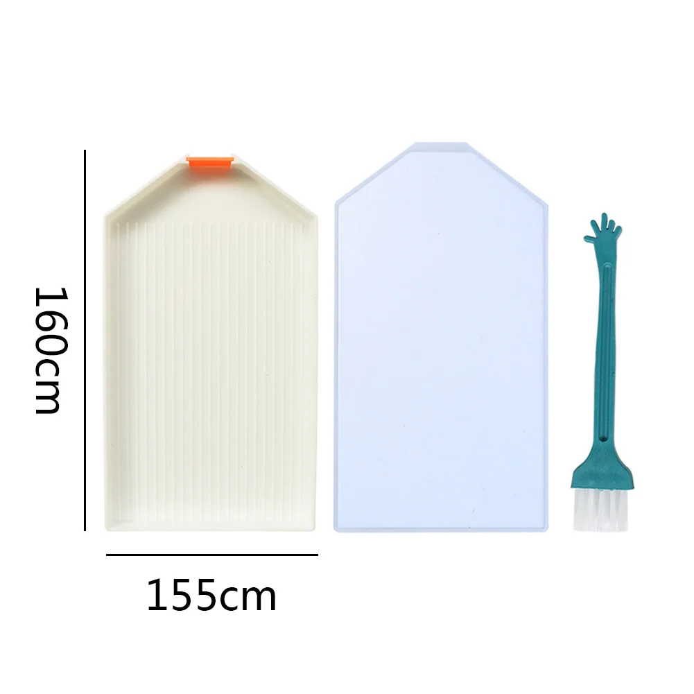 DIY Diamond Painting Point Drill Tray Storage with Cover Embroidery Tools