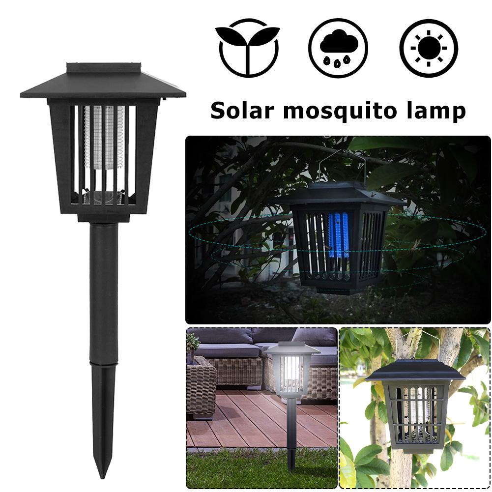 Solar Insect Pest Bug Mosquito Killer Zapper Lamp Outdoor Garden Lawn Light от Cesdeals WW