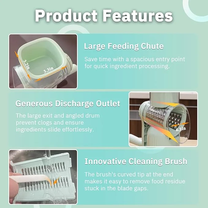 💥Ultimate Kitchen Ally -💥-5 In 1 Food Chopper✨(Be sold out soon)👨&zwj;🍳