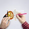 DIY Diamond Painting 7 Color Night Light Lamp Home Decoration Ornament Gift Kit(Halloween Ghost)