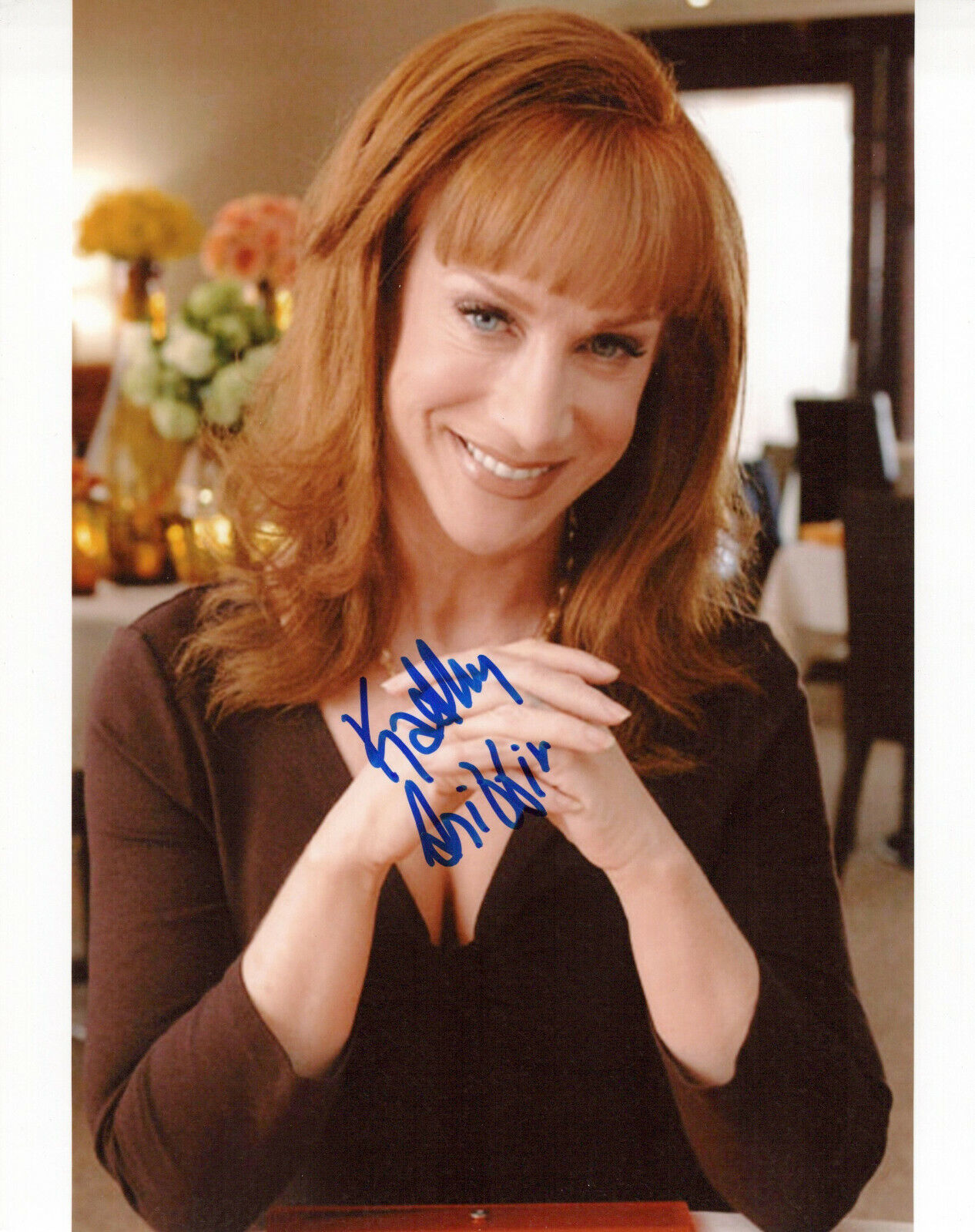 Kathy Griffin glamour shot autographed Photo Poster painting signed 8x10 #4 comedian