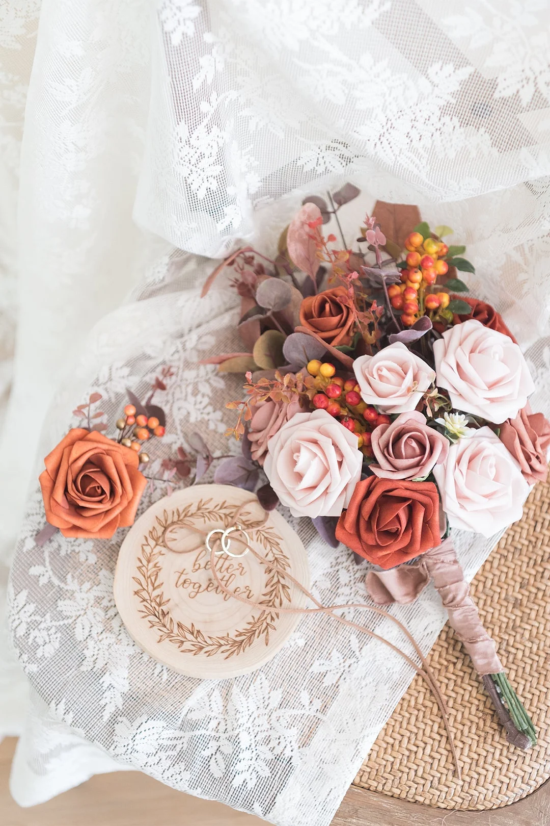 3" Foam Rose with Stem - 56 Colors