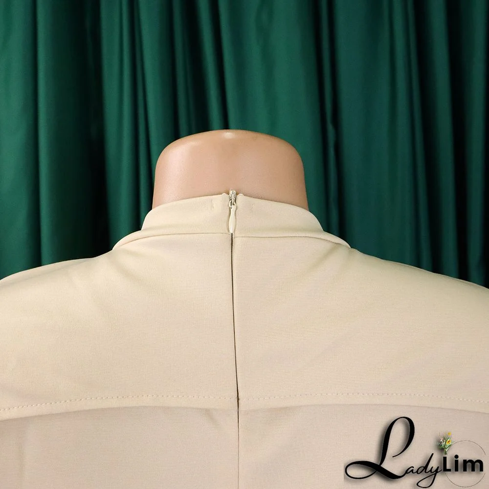 Ladies Africa Summer Elegant Short Sleeve Bodycon Dress