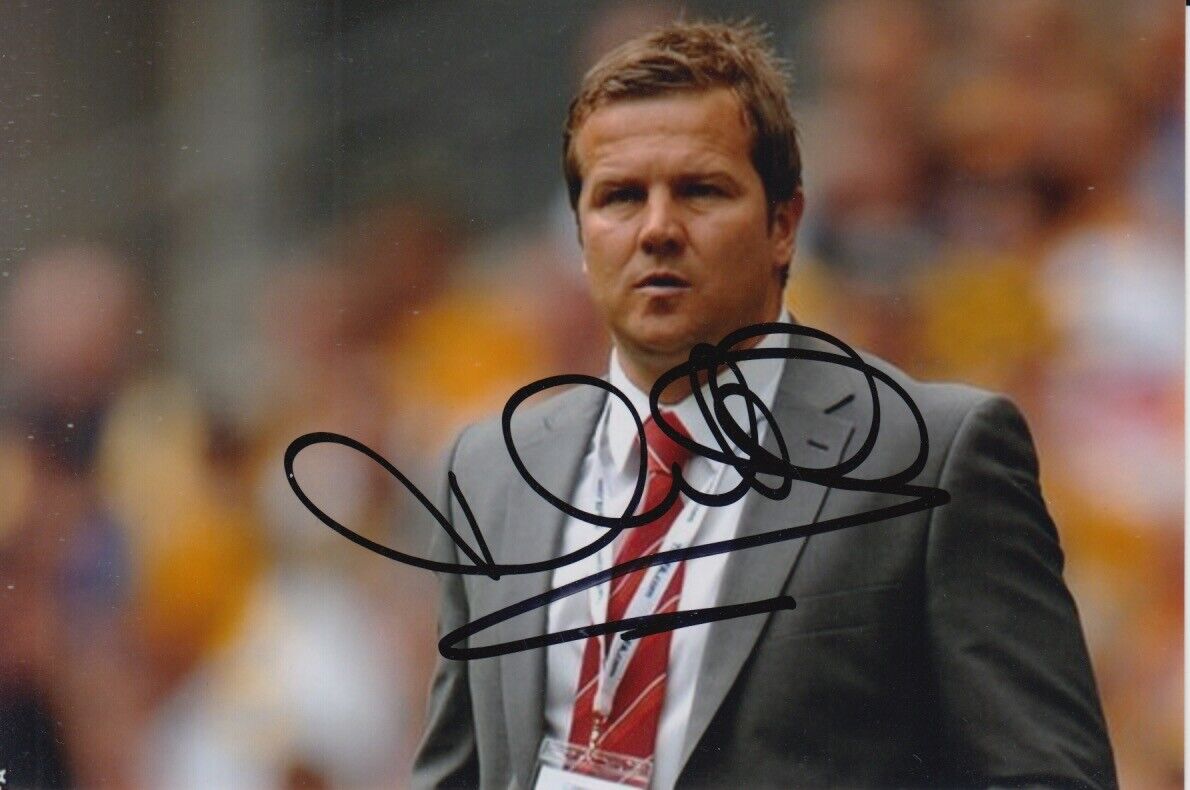 MARK COOPER HAND SIGNED 6X4 Photo Poster painting DARLINGTON FOOTBALL AUTOGRAPH