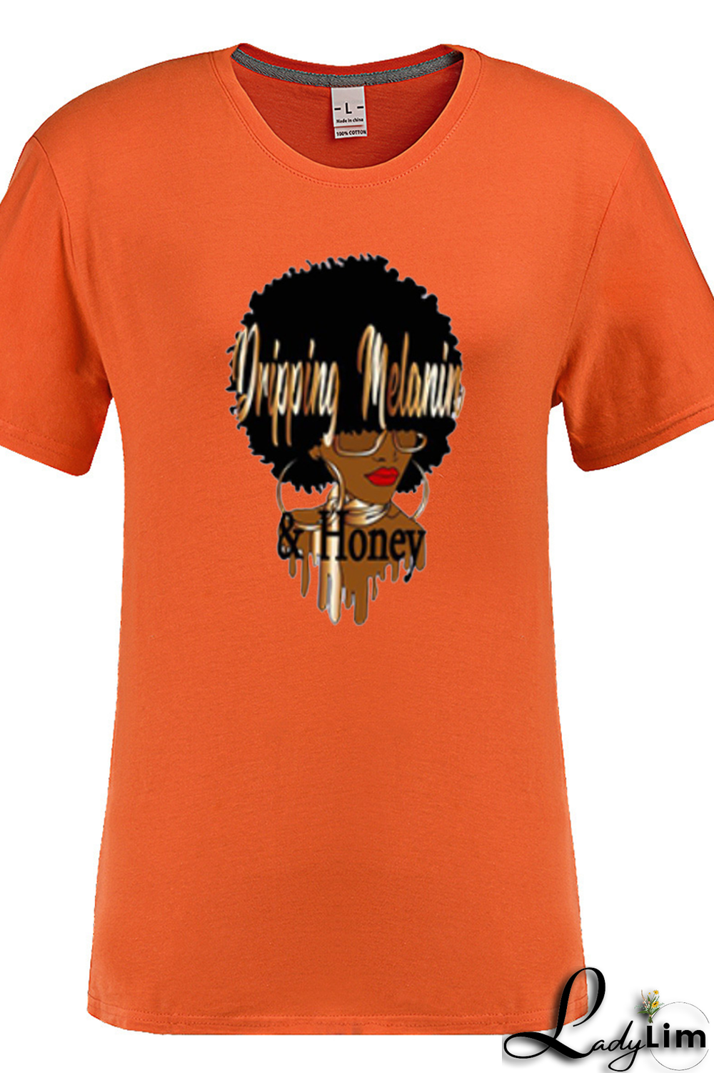 Grey Fashion Vintage Print Split Joint O Neck T-Shirts