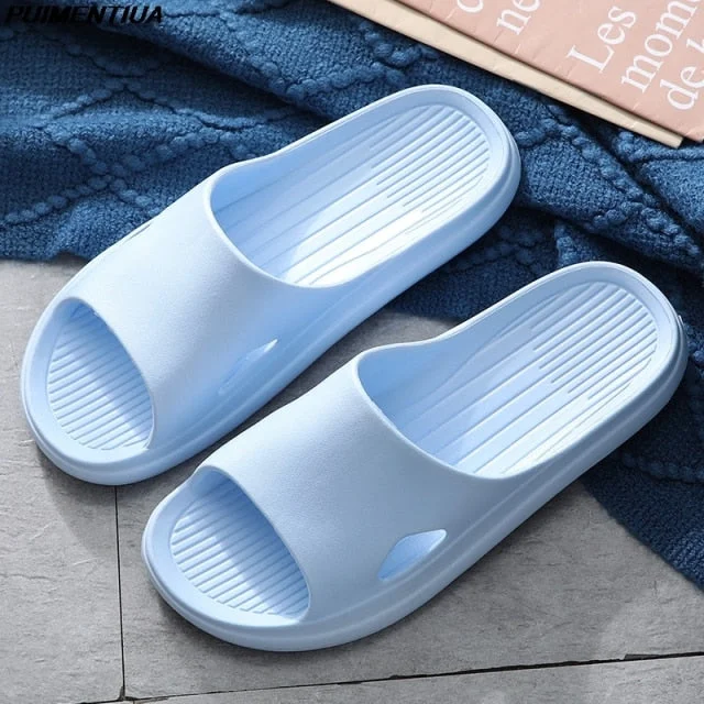 Fashion Summer Women's Flip-flops Ladies Slippers Shoes For Women 2021 Pink Lover Open Toe Clear Women Outdoor Flat Beach Slides