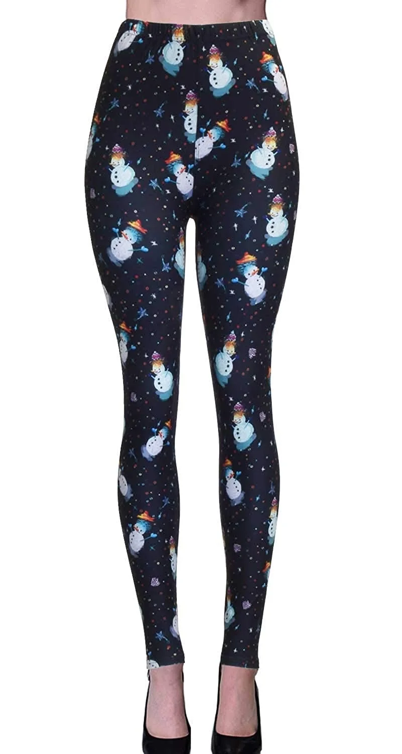 Buttery Soft Printed Leggings Seasonal Designs REG/Plus