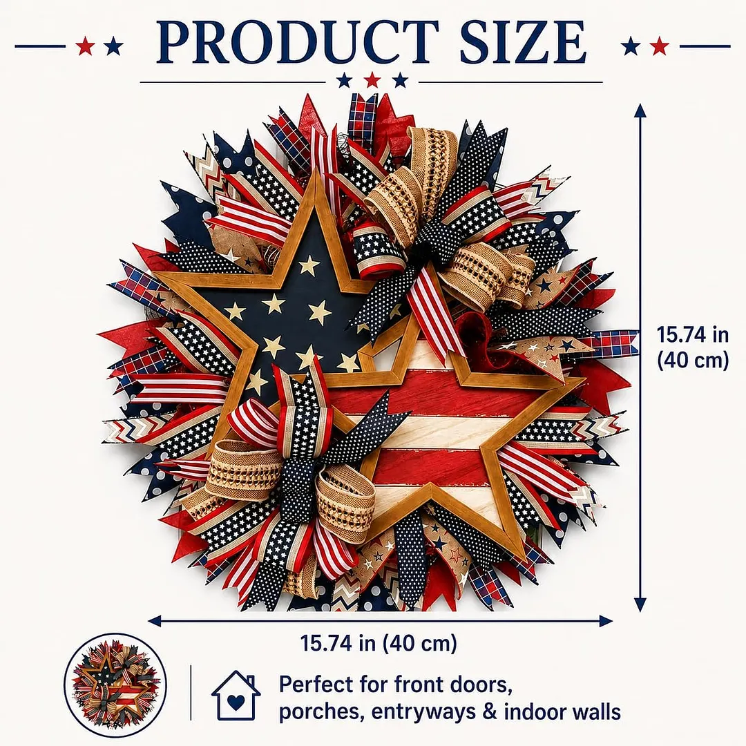 Sentinels of Honor: 250th Anniversary Hand-Tied Wreath