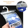 Sylvil 2 PCS Handicap Placard Holder, 11.6"x5" Ultra Transparent Disabled Parking Permit Protective Cover, Auto Handicap Parking Sign Holder with Large Hanger, Car Accessories