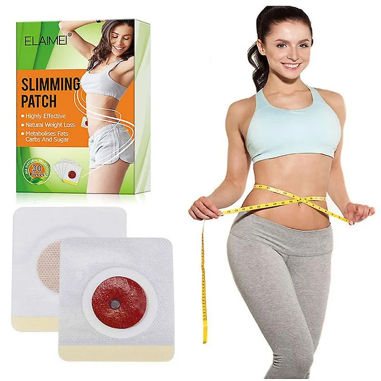 30pcs Weight Loss Slimming Patch Natural Ingredients Navel Stickers Fat Belly Burner For Beer Belly Bucket
